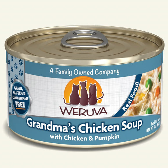 Weruva Grain Free Grandma's Chicken Soup With Chicken & Pumpkin Canned Cat Food