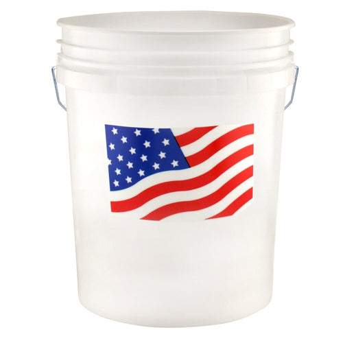 Leaktite USA Flag Bucket Pail