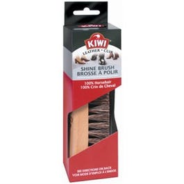 Shoe Shine Brush, 100% Horsehair