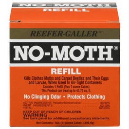 No-Moth Closet Hanger Refill, 14-oz.