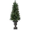 Pre-Lit Artificial Porch Christmas Tree, Westbrook, 70 Clear Lights, 4-Ft.