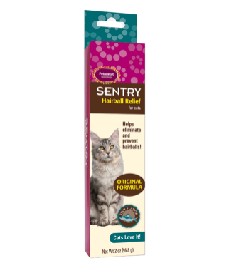 Sentry Hairball Relief for Cats Fish Flavor