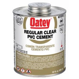 32-oz. Clear PVC Pipe Cement