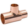 Pipe Fitting, Wrot Copper Tee, 1/2 x 1/2 x 3/4-In.