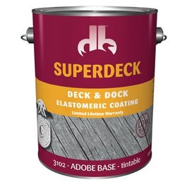 Deck & Dock Elastomeric Coating, Adobe, Gallon