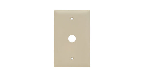 Legrand Pass & Seymour® TradeMaster® 1-Gang Nylon Wall Plate, 0.625-in Round Opening