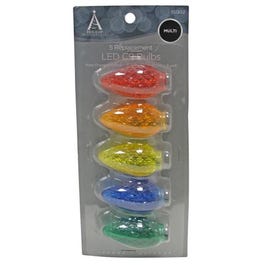 Christmas Lights LED Replacement Bulb, C9, Multi-Color, 5-Pk.