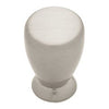 Cabinet Knob, Milk Bottle, Satin Nickel