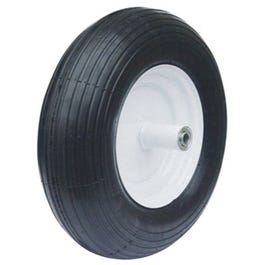 Wheelbarrow Tire, Flat-Free Rib Tread, 4.80/4.00-8-In.