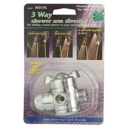 Shower Arm Diverter, 3-Way