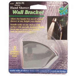 Handheld Shower Bracket, Chrome-Plated Plastic