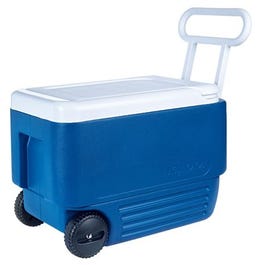 Wheelie Cool Cooler, Holds 53 Cans, 38-Qt.