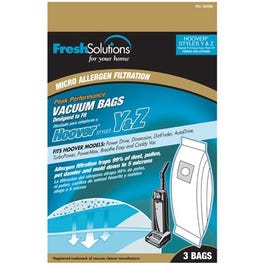 Vacuum Cleaner Bags, Y & Z Style, 3-Pk.