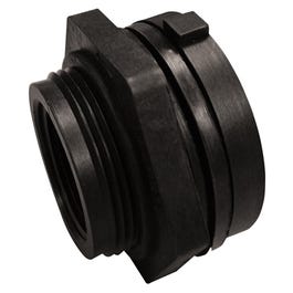 Pipe Fitting, PVC Bulkhead Fitting, 1-1/4-In.