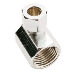 Angle Fitting, 1/2 FPT x 3/8-In. OD Tube, 2-Pk.