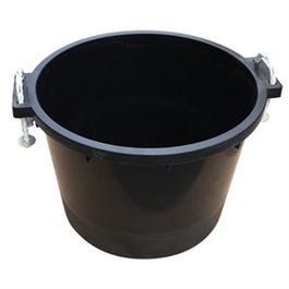 Muck Tub, Black Plastic, 40-Qts.