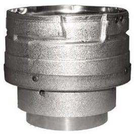 Pellet Stove Vent Pipe Adapter, 3 to 4-In.