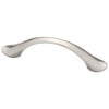 Cabinet Pull, Vuelo, Satin Nickel, 3In. Or 96mm Dual-Mount