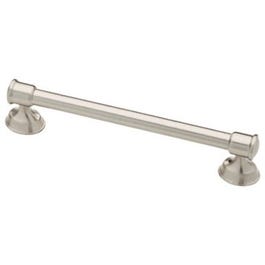 Cabinet Pull, Caspian, Satin Nickel, 5-In.