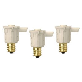 Candelabra Photocell Sensors, Indoor/Outdoor, 3-Pk.