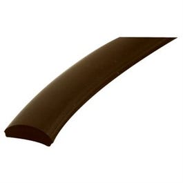 Screen Spline, Flat, Black Vinyl, 25-Ft.