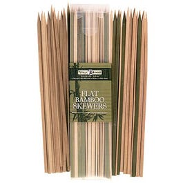 Bamboo Skewers, Flat, 50-Ct.