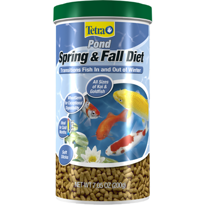 Tetra Pond Spring & Fall Diet