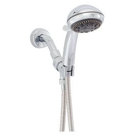 Champagne Massage Handheld Showerhead System, 5-Spray Settings, Brushed Nickel