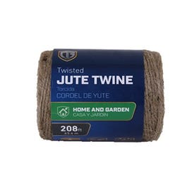 Jute Twine, #24 x 208-Ft.