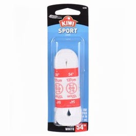 Shoe Laces, White Sport, 54-In., Pr.