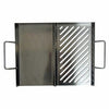 Dual Grill Topper, Stainless Steel