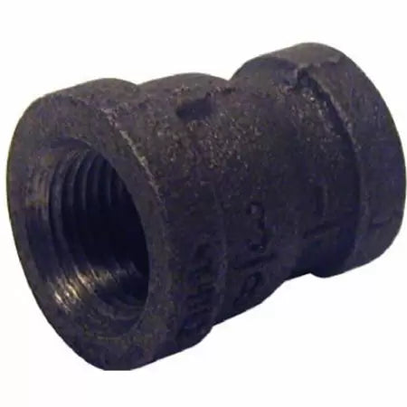 Mueller Black Reducing Coupling 150# Malleable Iron Threaded Fittings 1/2