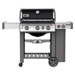 Genesis II E-330 3-Burner LP Gas Grill + Side Burner, 39,000-BTU, Black