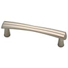 Cabinet Pull, Notched Satin Nickel, 3-In.