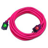 Pro Glo Extension Cord, Pink, 14/3, 15-Ft.