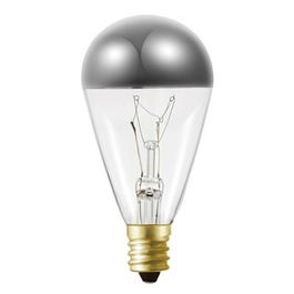 Vintage Incandescent Bulb, Silver Top, Dimmable, 30 Lumens, 7.5-Watt, 2-Pk.