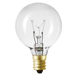 Vintage Incandescent Bulb, Clear, Dimmable, 20 Lumens, 5-Watt, 2-Pk.