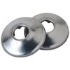 Shallow Pipe Cover, Chrome Finish Flange, for .375-In. Iron Pipe or 5/8-In. Cooper Tube  2-Pk.