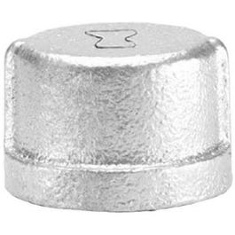 Pipe Fitting, Galvanized Pipe Cap, 1-In.