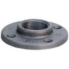 Black Pipe Fittings, Floor Flange, 1/2-In.