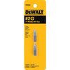 #2 Phillips Insert Bit Tip, 1-In., 2-Pk.