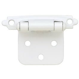 2 x 3/4-In. White Overlay Hinges, 2-Pk.