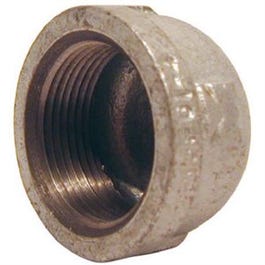 Pipe Fitting, Cap, Galvanized, 1/8-In.