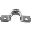 Conduit Fitting, Rigid/IMC Snap-On Steel Strap, 2-Hole, 3/4-In.