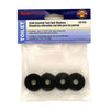 Tank Bolt Washers, Black, Rubber, 4-Pk.