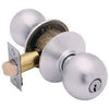 Orbit-Design Entry Lockset, Satin Chrome