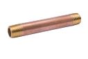 B & K Industries 3/4 Diameter Nipples Schedule 40 Red Brass 3/4 x 4 1/2