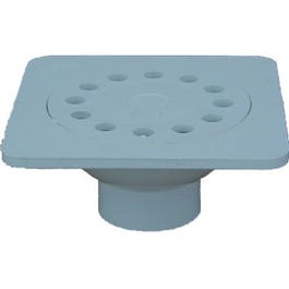 PVC Pipe Fitting,PVC Vinyl Bell Trap, 6 x 6-In.