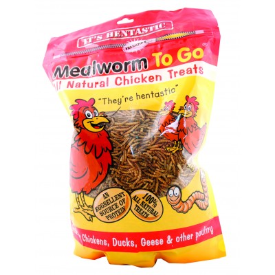 It's Hentastic Mealworm To Go Chicken Supplement Bag