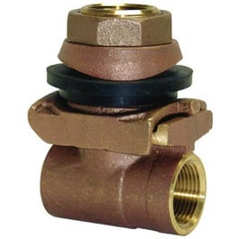 Pitless Adapter, Brass, 1-1/4-In.